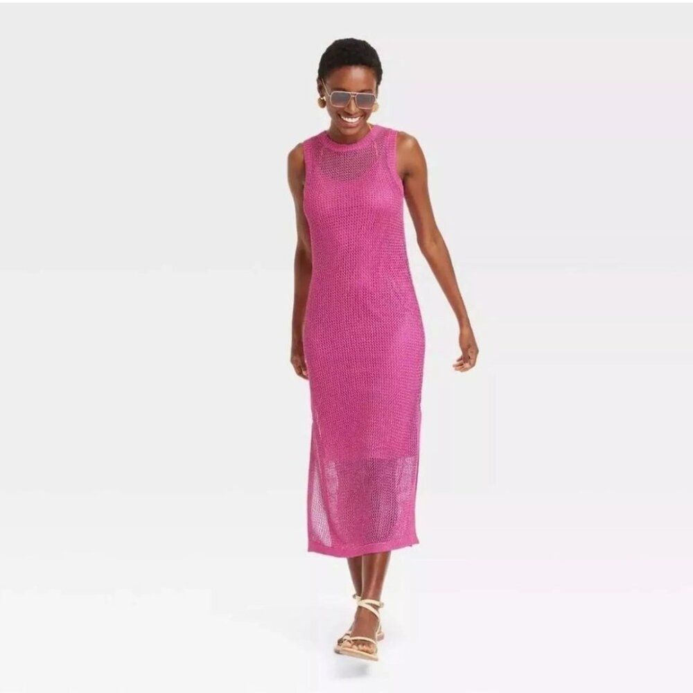 NWT Knit design midi dress, size S